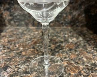 Cocktail glass, part of a set 