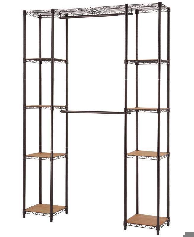 Trinity Expandable Closet Organizer, Bronze