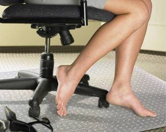 Kuyal Office Chair Mat for Carpets,Transparent