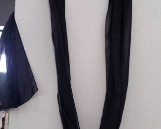 Box Of Decorative Sheen Black Cloth