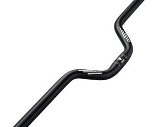 Rmiott 25.4mm Rise 70mm MTB Riser Handlebars, Black