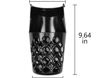 Scott Edward 6pcs Billiard Pockets, Plastic, Black