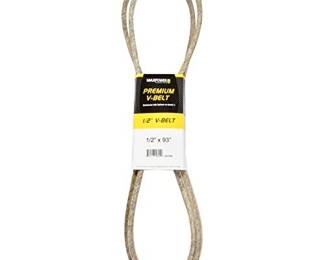 Maxpower 347536 Premium Belt Reinforced with Kevlar Fiber Cords, 1/2 x 93 Inch
