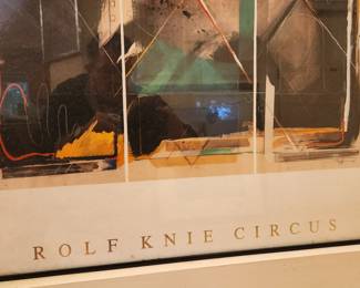 Rolf Knie Circus print