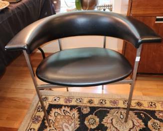 MCM leather chair, made in Holland