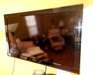 "Sony" flat screen T. V.