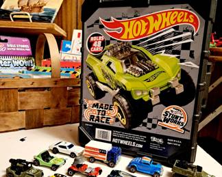 Hot Wheel Redlines plus over 100 Hot Wheels
