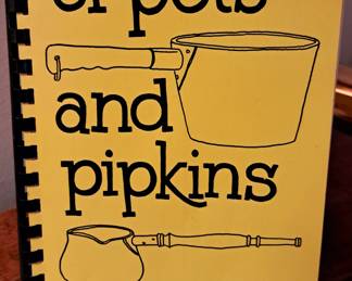 Much St. Joseph collectibles!! Vintage St. Joseph "of pots and pipkins" recipes from The Women's Division of St. Joseph Area Chamber of Commerce cookbook