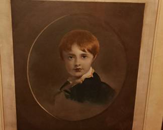 Framed "King of Rome" print by Sir Thomas Lawrence 