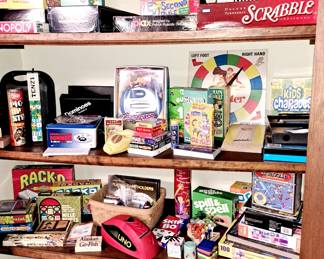 Vintage and modern games