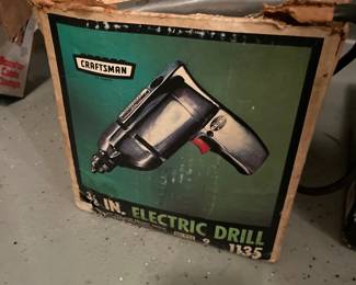 Craftsman electric drill