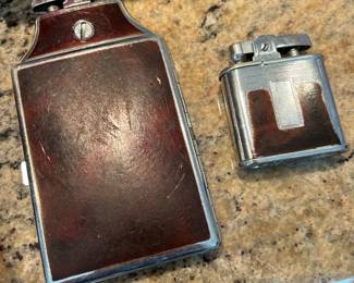 vintage ronson mastercase cigarette case and lighter