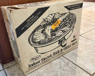 Dazey Indoor Electric Bar-B-Grill Plus