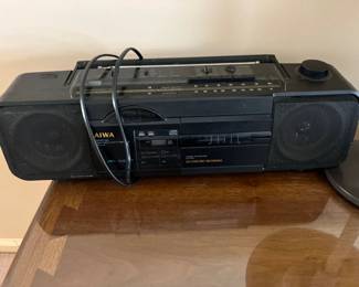 AIWA CD/Cassette/FM/AM Radio Boombox