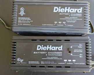 Battery trickle chargers