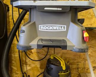 Rockwell saw with vacuume combo