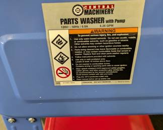 Parts washer