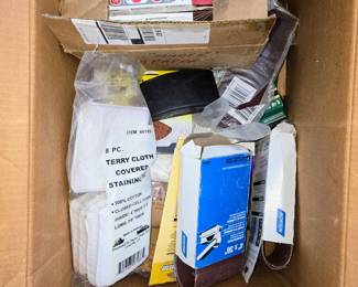 Sanding supplies