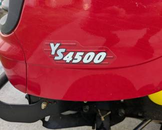 Craftsman YS4500 riding lawnmower