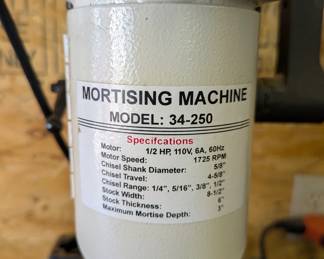 Rikon Mortiser 34-250