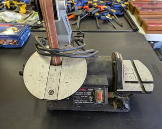 Dremel belt and disk sander