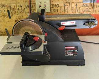 Craftsman belt and disk sander