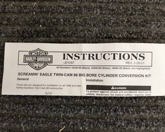 Cylinder instructions