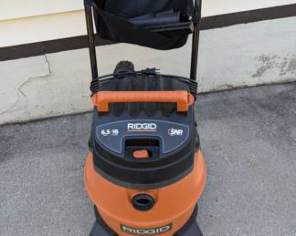 Rigid 6.5 gallon shop vac