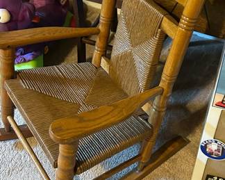 children's Oak rocker