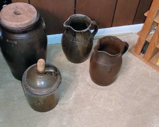 All sold except the corn whiskey jug