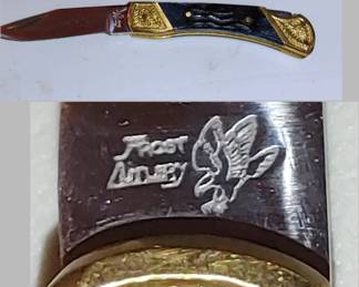 Pocket knives located inside