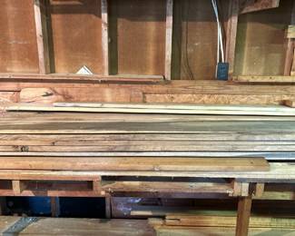 Starting to look really organized out in one of the barns