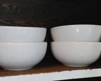 Antique Bauer  pottery bowls