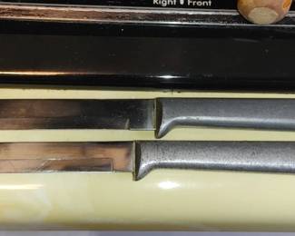 Vintage aluminum paring knives