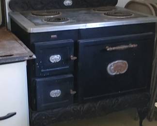 Beautiful vintage electric Sears and Roebuck cast iron country style