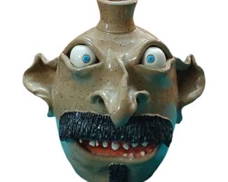 Seagrove North Carolina face jug
