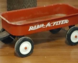 Small vintage Radio Flyer wagon