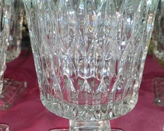 Mt. Vernon Clear by Indiana Glass Iced Tea Glasses Flare 13 ” - 12 ounce 