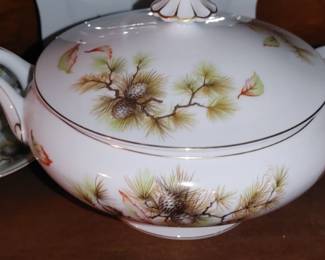 Vintage Kyoto Pines China set
