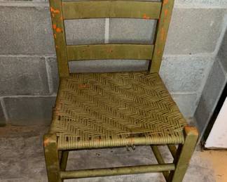 Ladder back chair