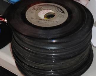 Vintage 45 records