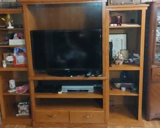 Entertainment center Art Deco china Cabinet