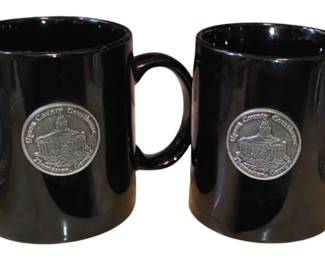 Commemorative upson County Courthouse mugs