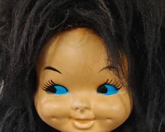 1970s doll face Kleenex holder