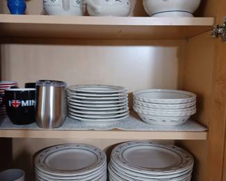 Longaberger stoneware dishes