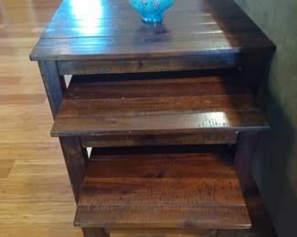 Stacking table set