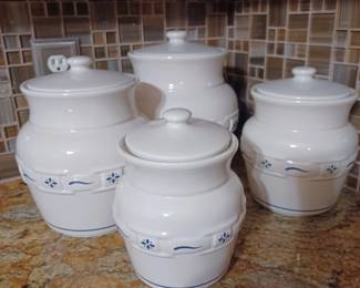 Longaberger canisters