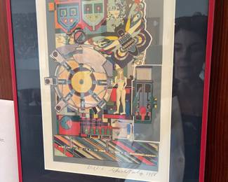Eduardo Paolozzi -framed firm price
