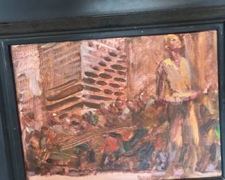 Kevin Sinnott - Painting  - as seen in the Tate Museum.  