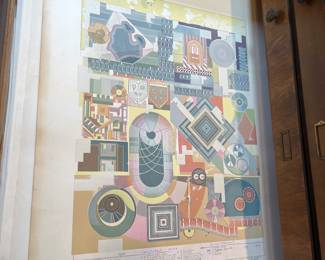 Eduardo Paolozzi Signed and lithographs - framed pieces are firm, unframed are reduced.